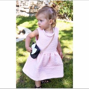 Brand new pink fit & flare dress