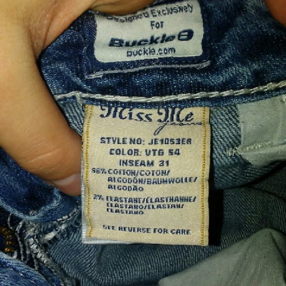 Size 26 miss me jeans - Picture 4 of 4