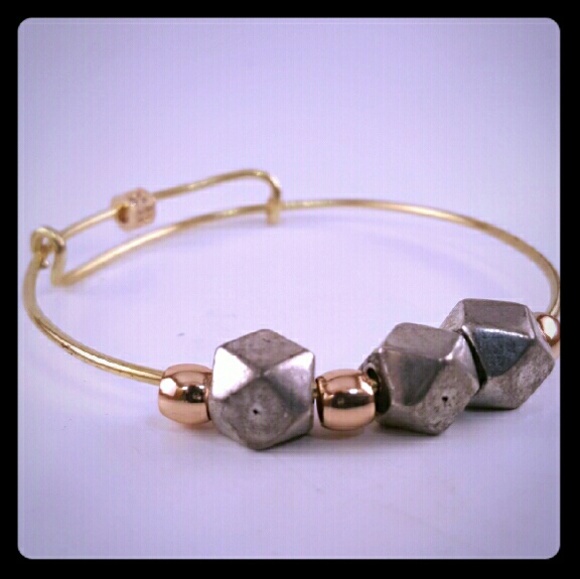 Gold and Silver Alex and Ani style bracelet