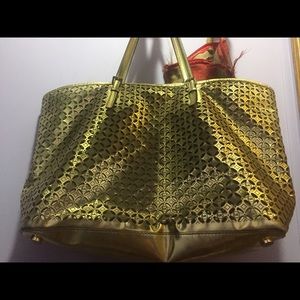 Gold authentic Mk Purse