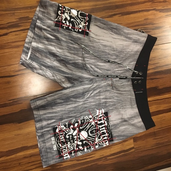 Men's Affliction Swim Trunks