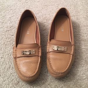 Coach 'Fredrica' leather loafers