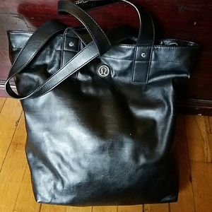 Lululemon Leather Tote