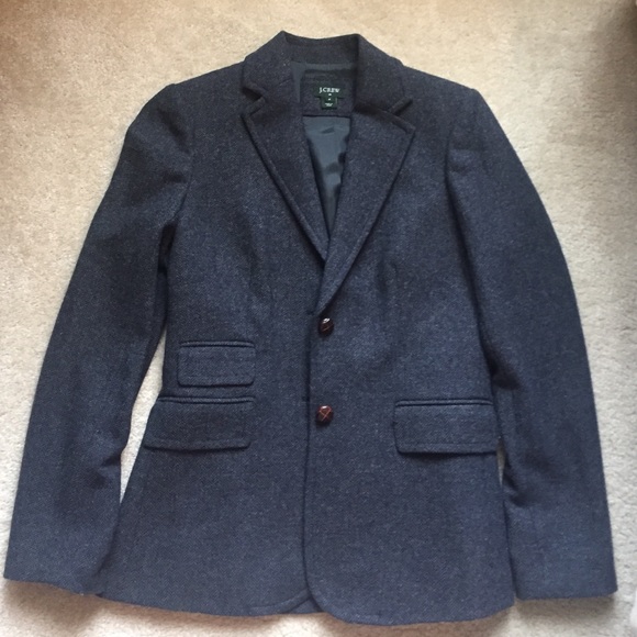Jcrew tweed wool blazer