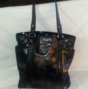 REDUCED!!!! New Vera Wang black iridescent bag