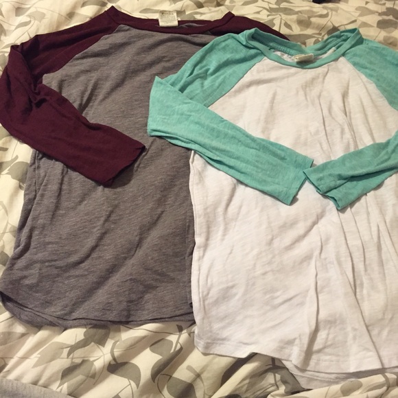 Two Baseball T-shirts
