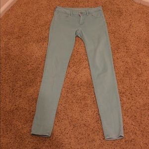 american eagle light blue jeggings
