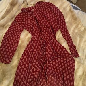 Free People long sleeved dress