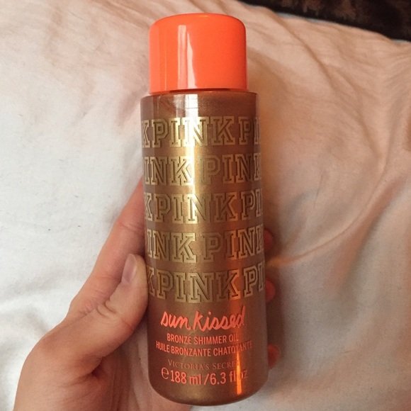 NWOT PINK bronze shimmer oil