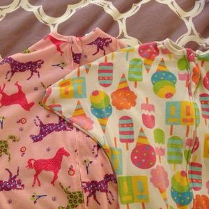 Two medium Zipadee- Zips sleep sacks