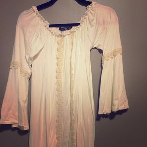 Brand New Boho off the shoulder bell sleeves dress