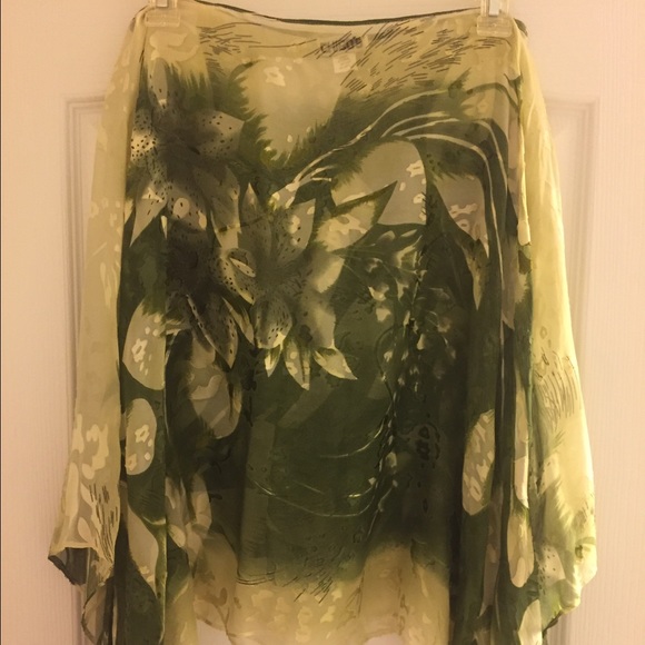 Price Drop...*Chico's Silk Wrap/Poncho