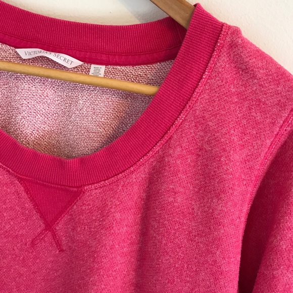 Pink VS Marled Sweatshirt