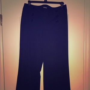 Black sailor pant
