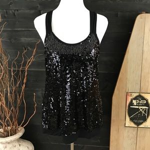 Express Sequin Tank