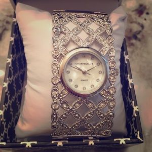 Silver Cuff Watch