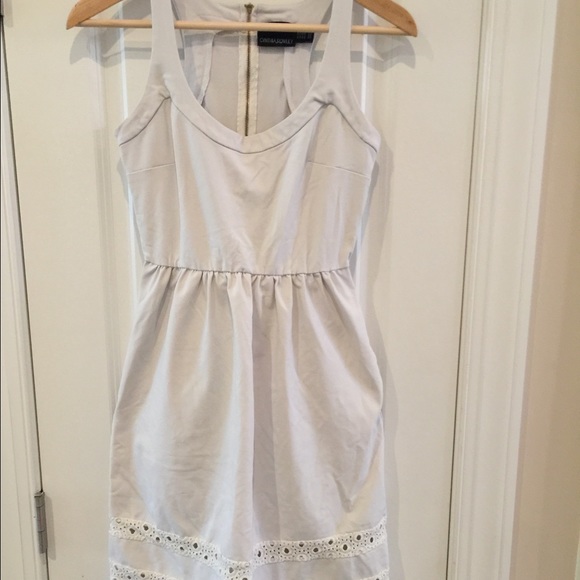 Off white adorable eyelet dress