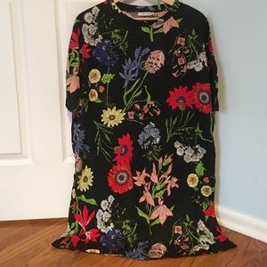 Oversized Printed T shirt dress