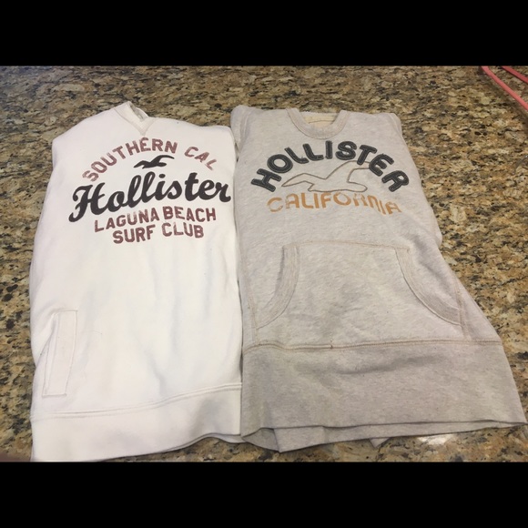 Hollister hooded sweat shirts