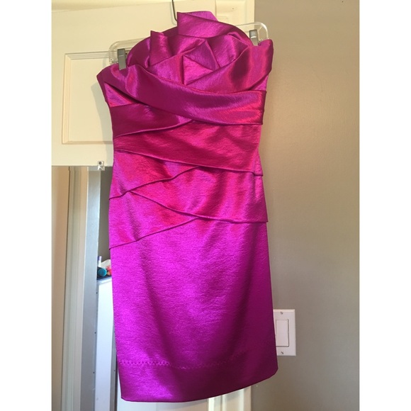 Pink cocktail dress