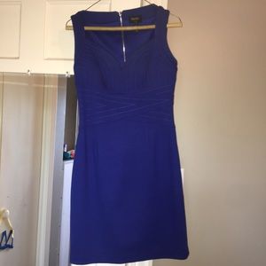 Blue cocktail dress