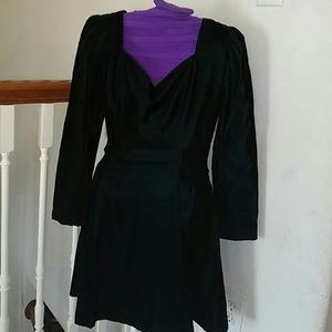 Velvet  Perspective Dress