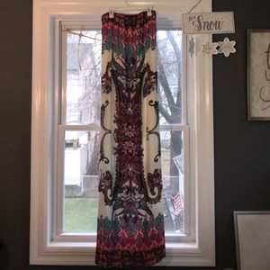 Beautiful Tropical Maxi Dress