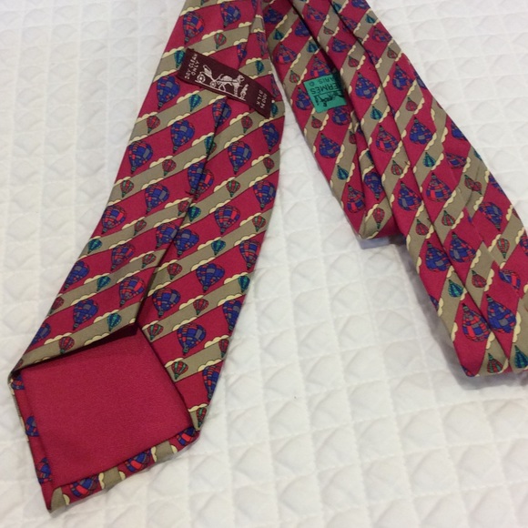 Hermes Vintage Pentagram Silk Tie - reowned.eu Vintage Hermes silk tie!!