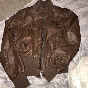 Brown Leather Jacket
