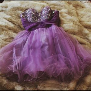 Lavender Formal Dress