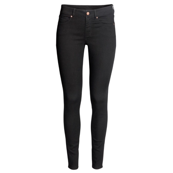 Forever 21 High Rise Black Jeggings