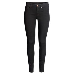 Forever 21 High Rise Black Jeggings