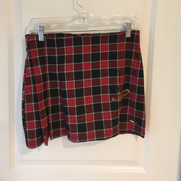 Plaid Mini Skirt by Tommy Girl Jeans