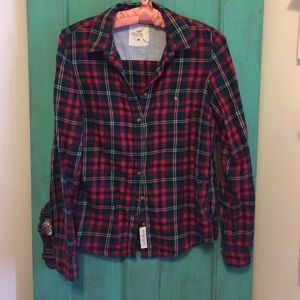 Soft plaid shirt from H&M