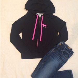 Victoria's Secret PINK black hoodie