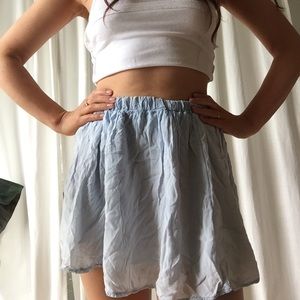 Light Blue Brandy Melville Skirt