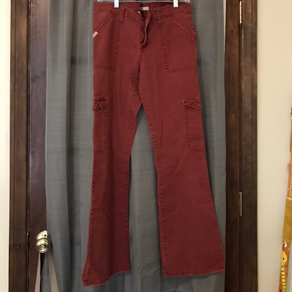 Bongo Red Bootcut pants
