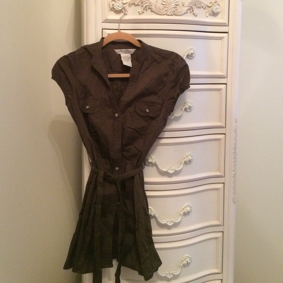 Olive green dress💕