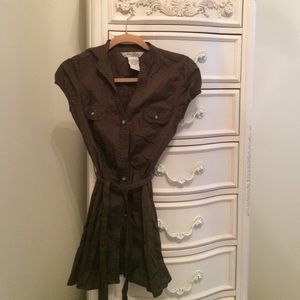 Olive green dress💕