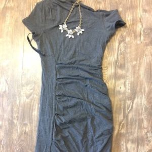 Bebe draped dress