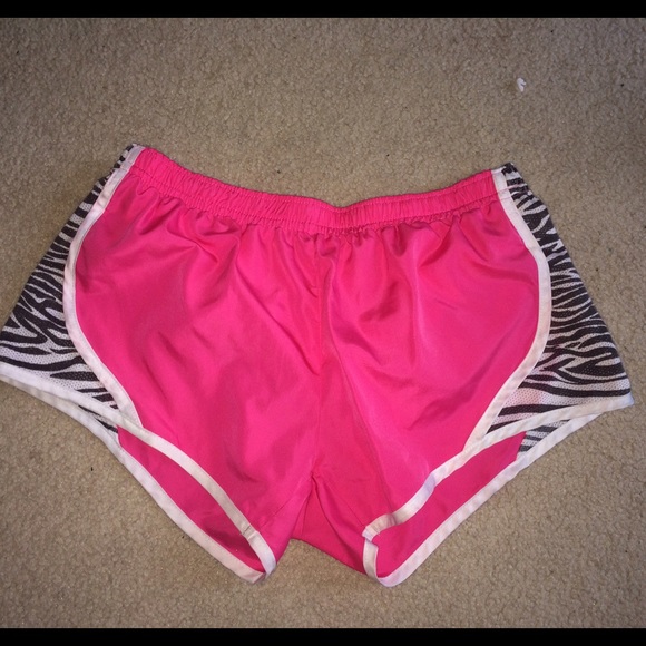 Nike Pants - zebra print athletic shorts