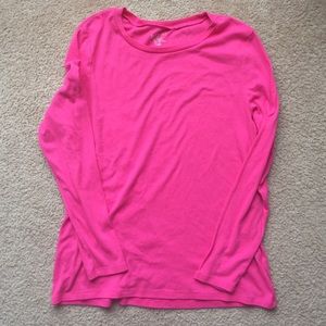 Hot Pink Long Sleeve Shirt