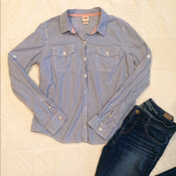 Striped Mossimo Buttondown