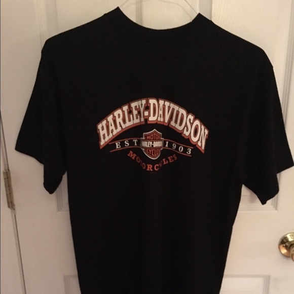 ‼️SOLD‼️ Harley Davidson Large Black Tee - NWOT - Picture 2 of 4