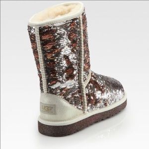 Sequin Gold Uggs
