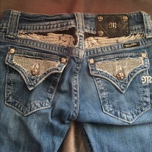 Miss Me Angel Wing Boot Cut