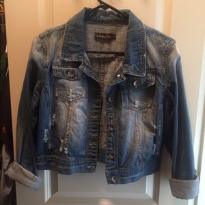 Cropped Denim Jacket