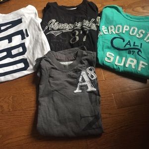 Aeropostale graphic t-shirts