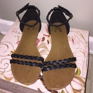 Charming Charlie Black Sandals