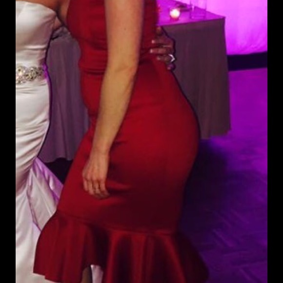 Red express dress
